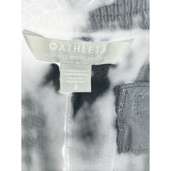 Athleta Shorts Womens 8 Textured Brooklyn Short Casual Elastic Athleisure Pocket - Picture 14 of 15